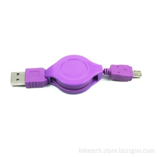 Retractable for Samsung and Micro Smartphone Data Cable (KK-SC003)